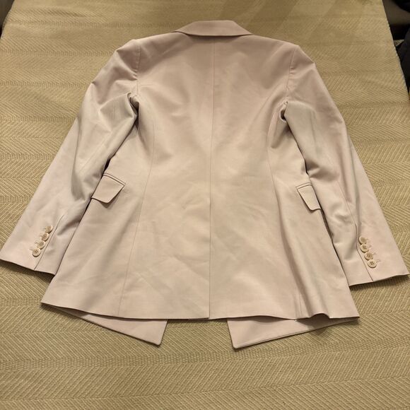 Theory Blazer womens Size 4 Dusty Pink Single Breast Career Formal Workwear - Picture 6 of 7